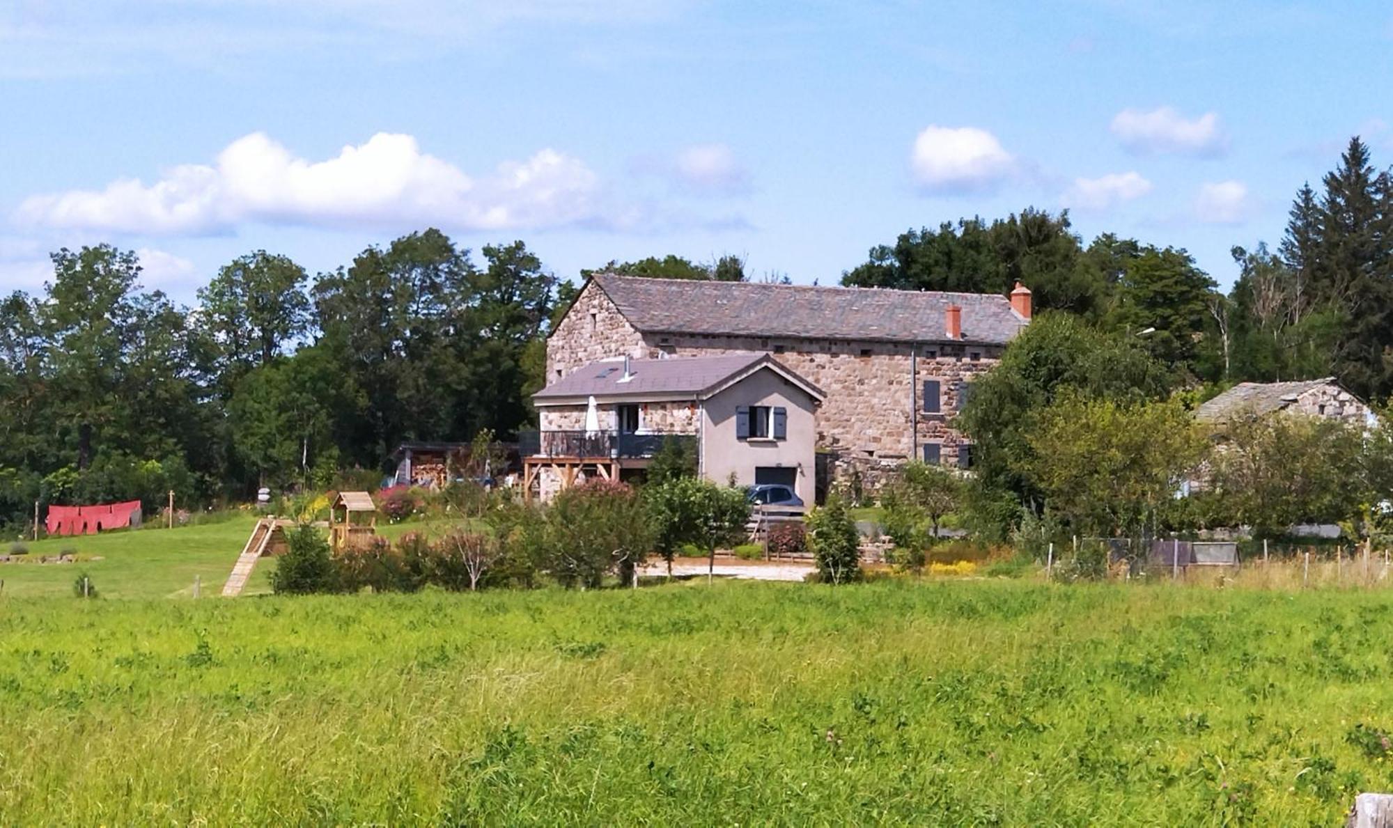La Ferme De Madelonnet Bed & Breakfast Saint-Jeures Bagian luar foto